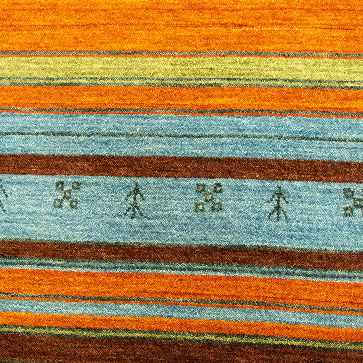 Gabbeh Rug - Softy - 203 x 143 cm - colorful