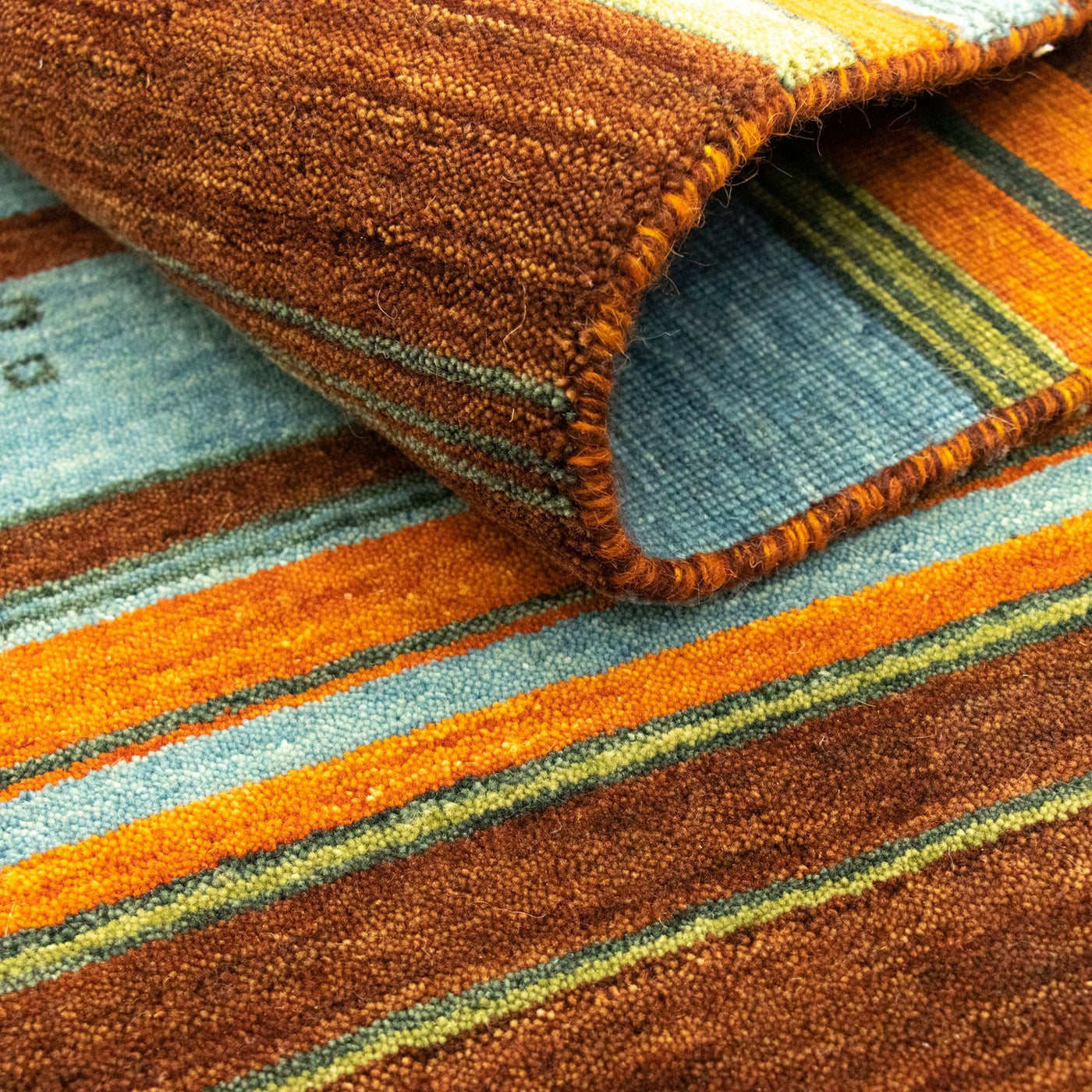 Gabbeh Loom Rug 203x143cm - Wool Rug