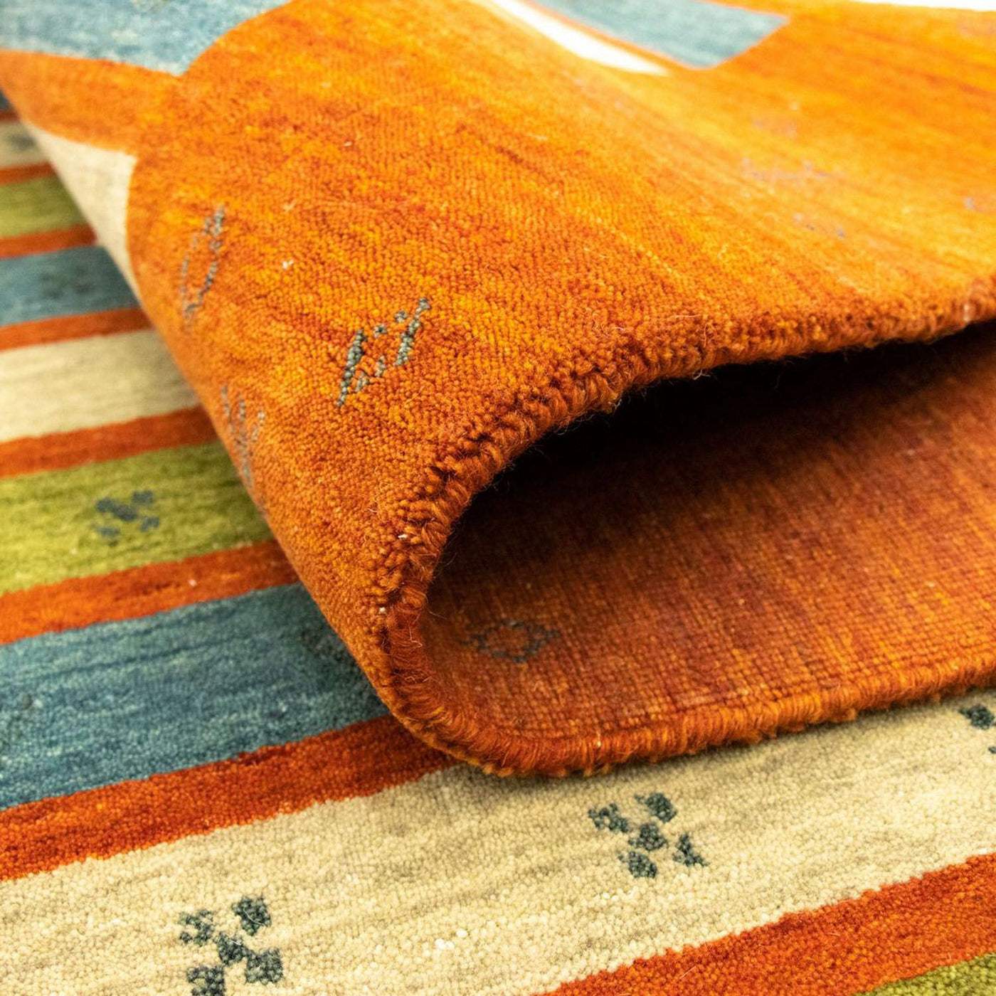 Gabbeh Loom Rug 203x144cm - Wool Rug