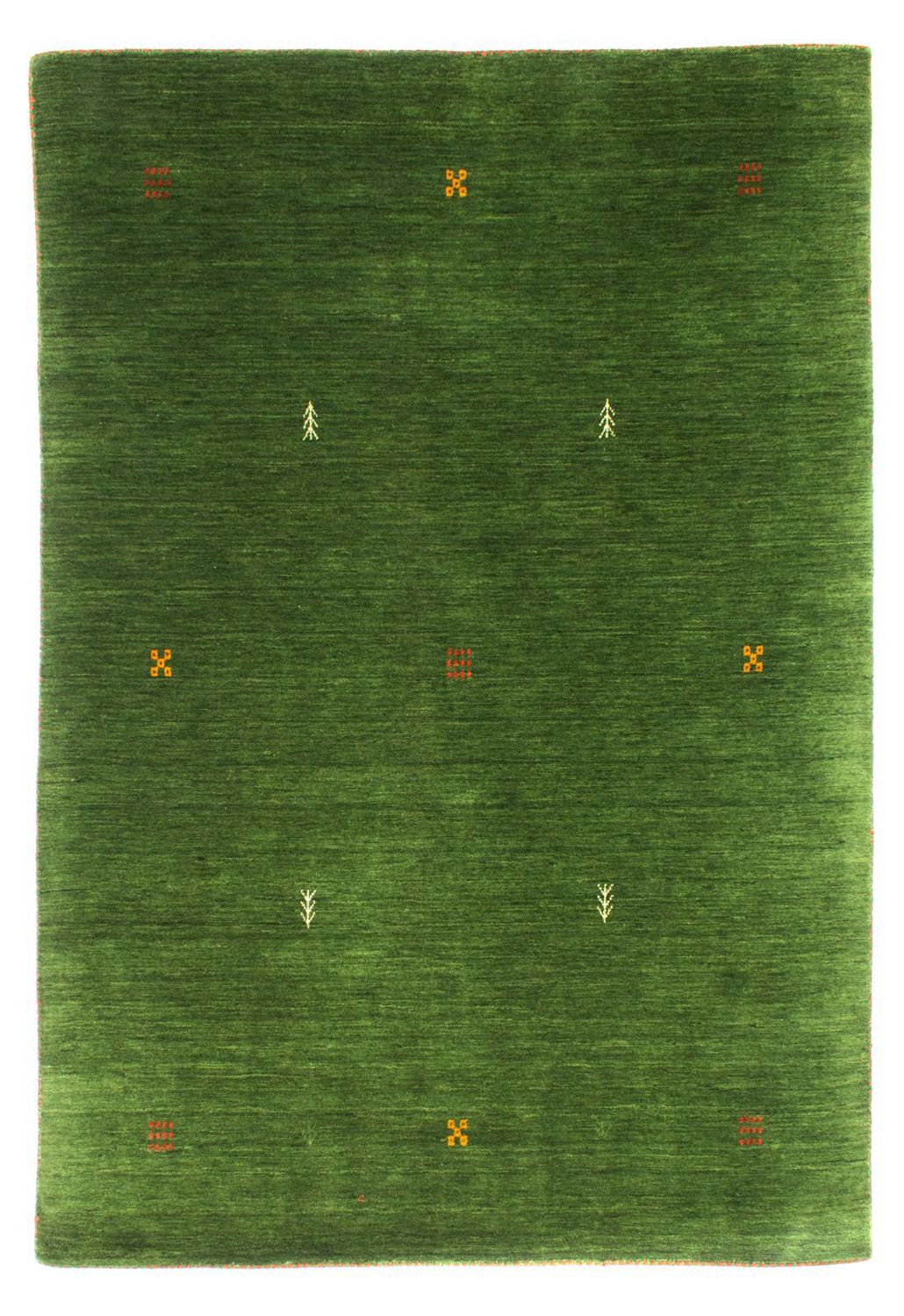Gabbeh Rug - Softy - 196 x 145 cm - green