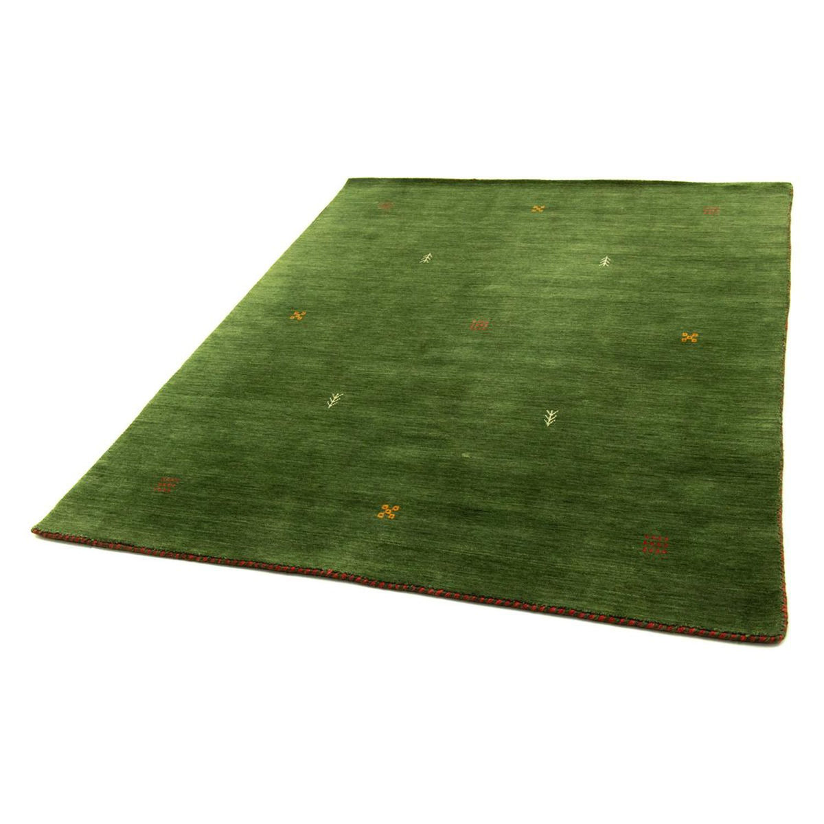 Gabbeh Rug - Softy - 196 x 145 cm - green