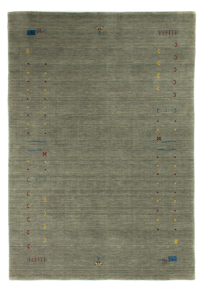 Gabbeh Rug - Softy - 201 x 141 cm - silver