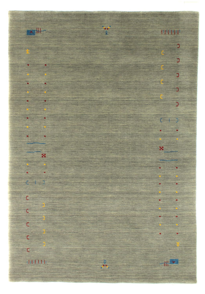 Gabbeh Rug - Softy - 202 x 143 cm - silver