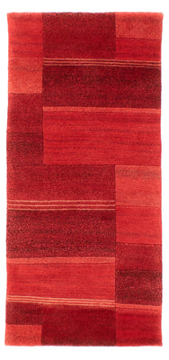 Runner Nepal Rug - 142 x 72 cm - red