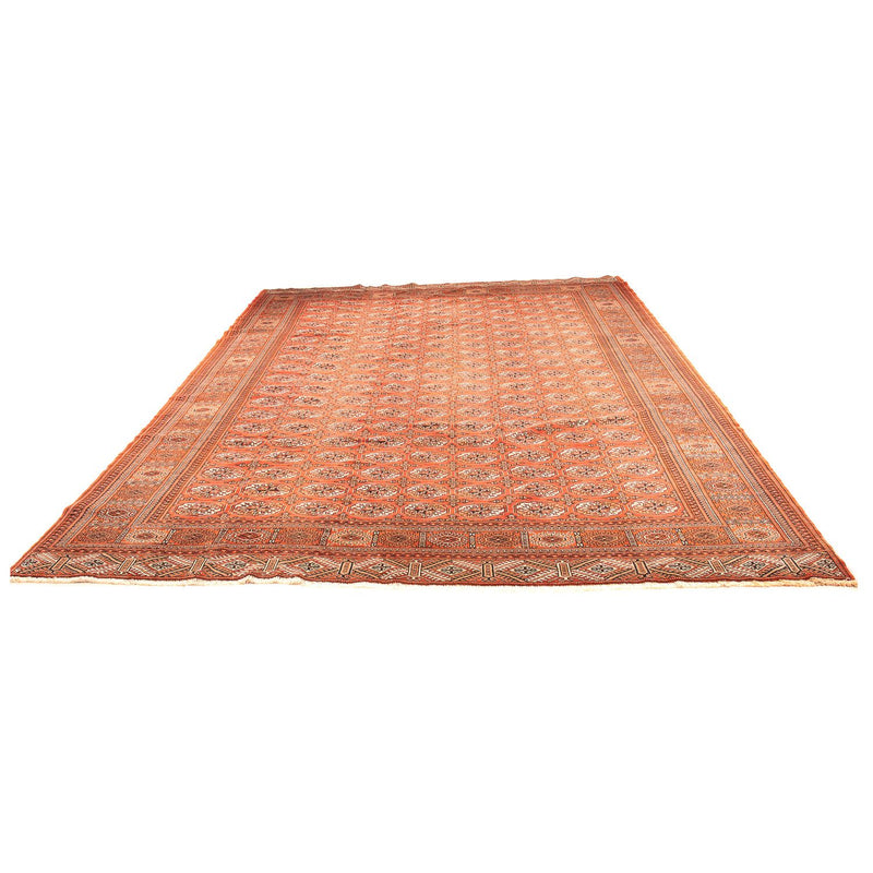 Turkaman Rug - 333 x 260 cm - dark red