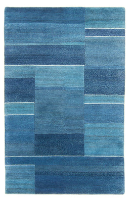 Nepal Rug - 181 x 119 cm - blue