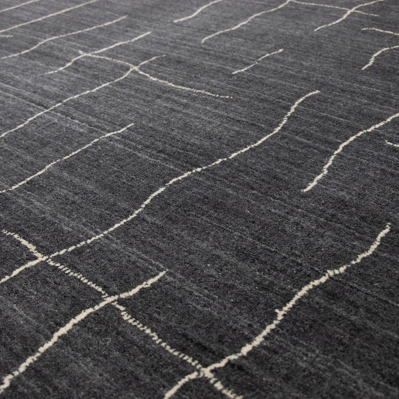 Nepal Rug - 200 x 142 cm - grey