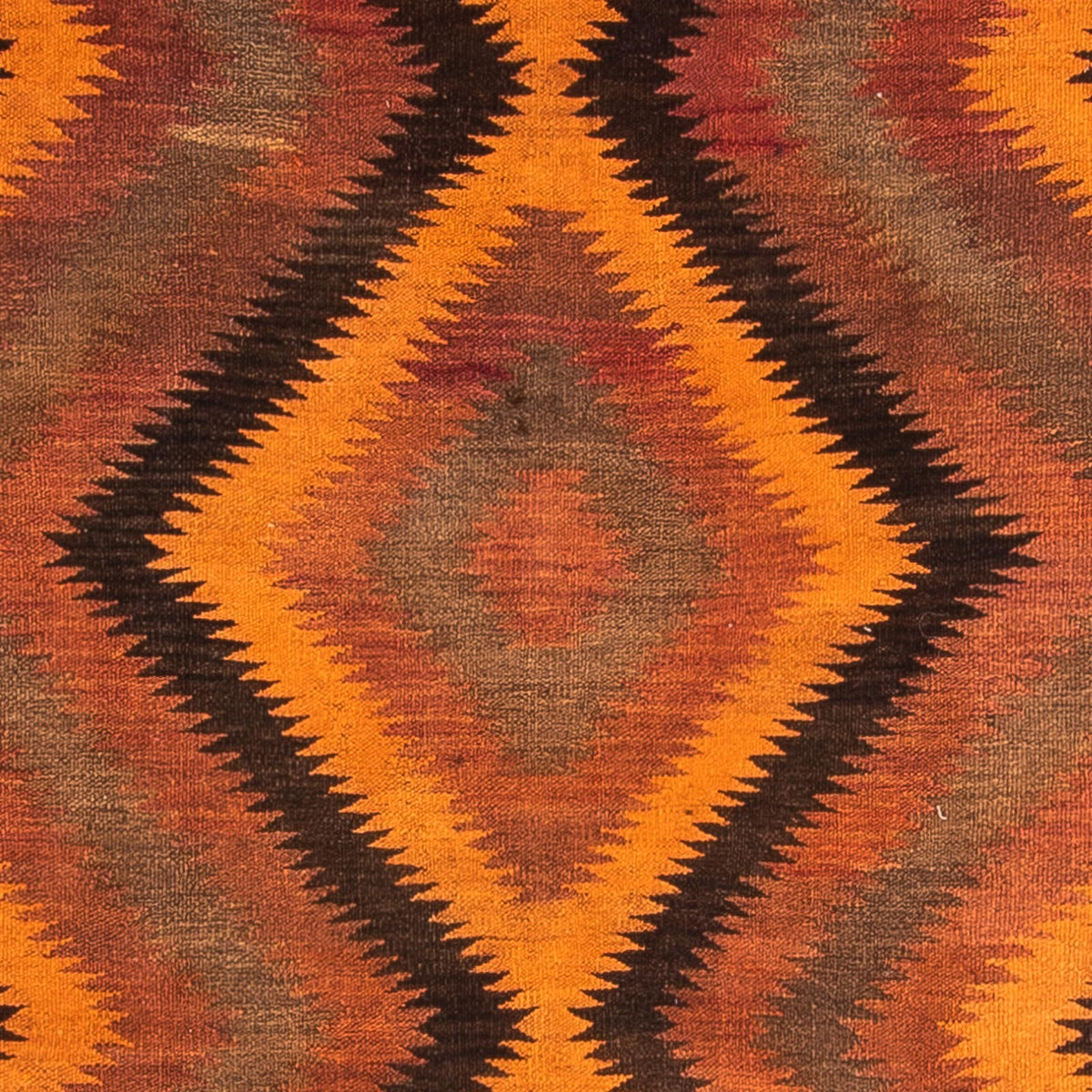 Runner Kelim Rug - Old - 320 x 140 cm - multicolored