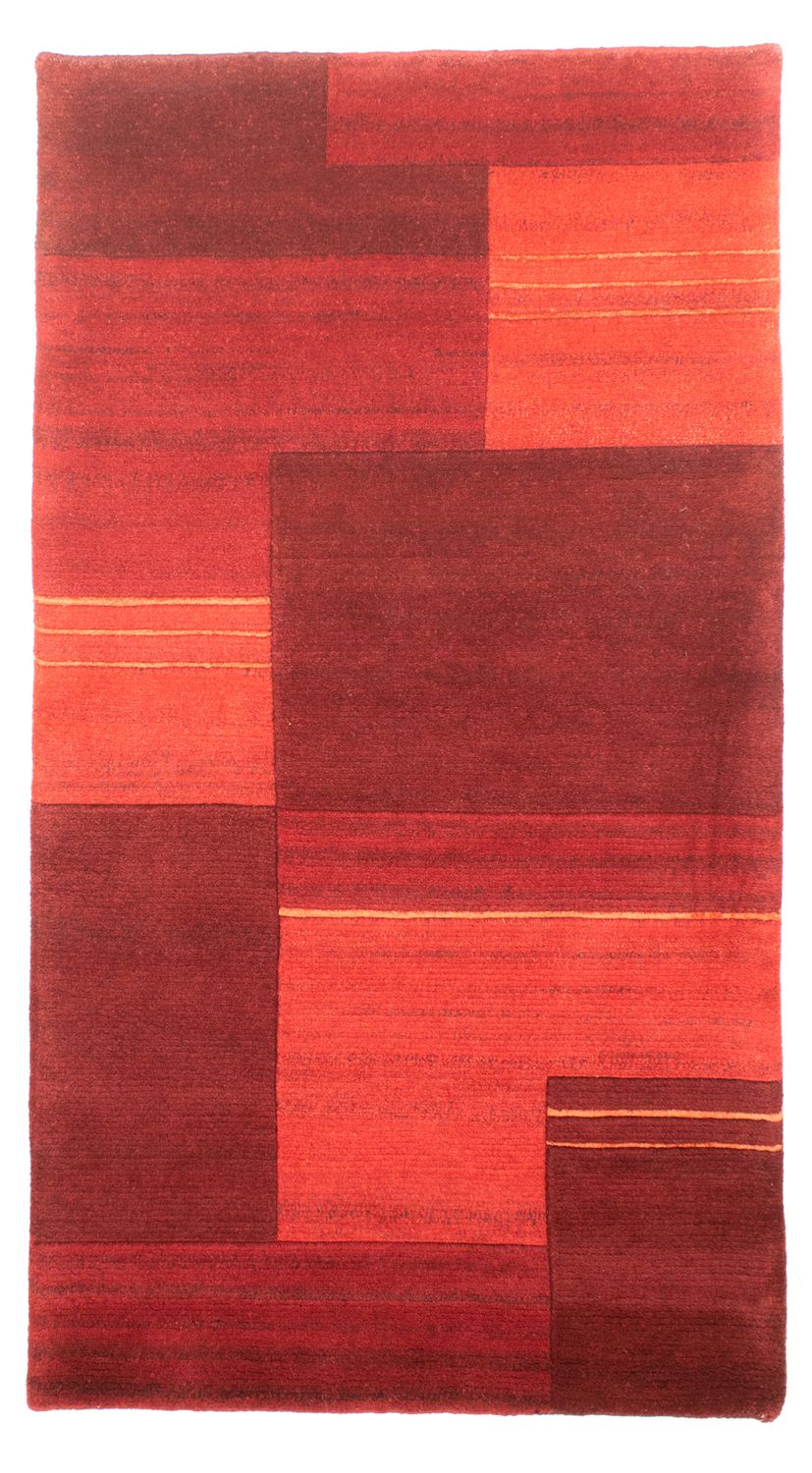 Nepal Rug - 163 x 91 cm - red