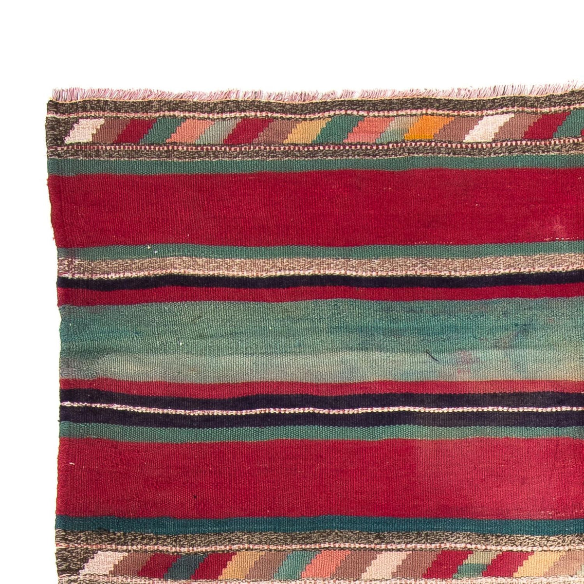 Kelim Rug - Old - 204 x 184 cm - multicolored