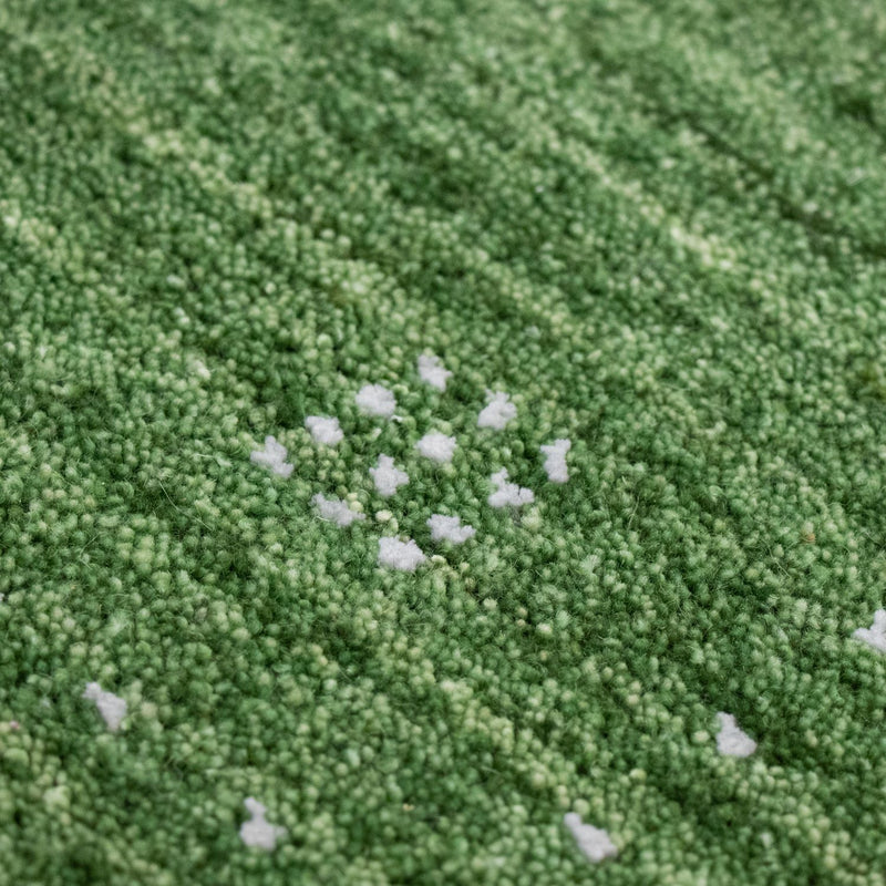 Gabbeh Rug - Softy - 88 x 62 cm - green