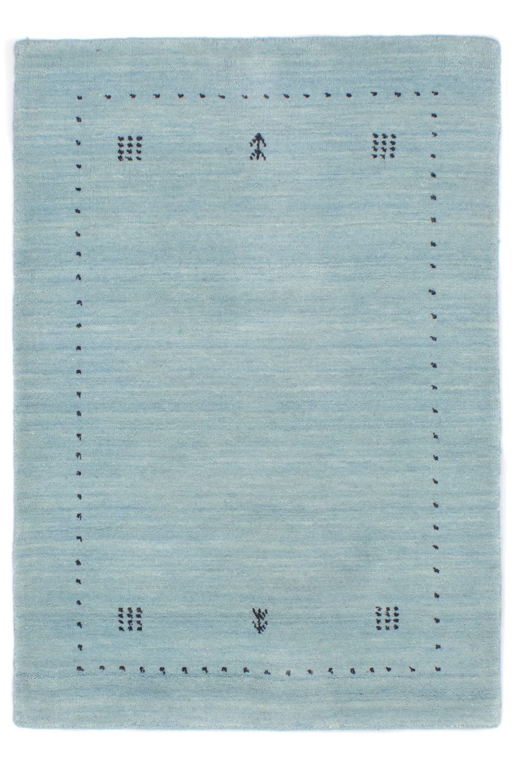 Gabbeh Rug - Softy - 95 x 65 cm - turquoise