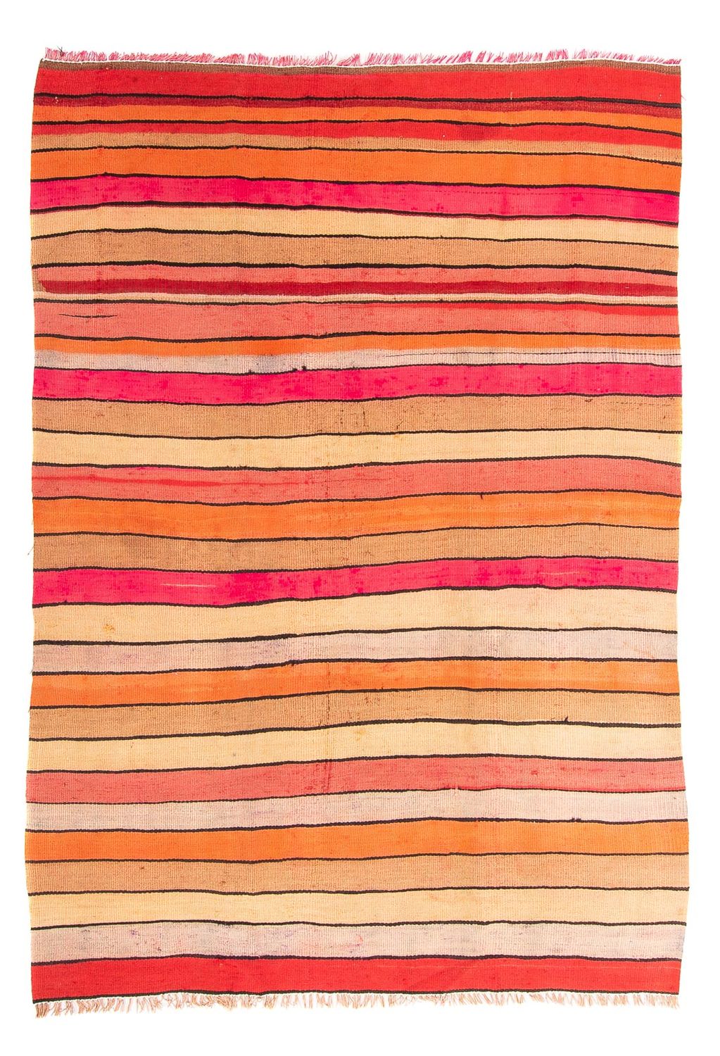 Kelim Rug - Old - 200 x 135 cm - multicolored
