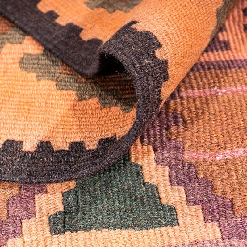 Runner Kelim Rug - Old - 340 x 150 cm - multicolored