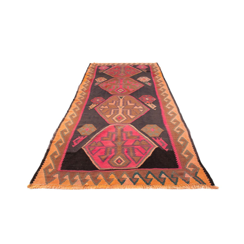 Runner Kelim Rug - Old - 340 x 150 cm - multicolored