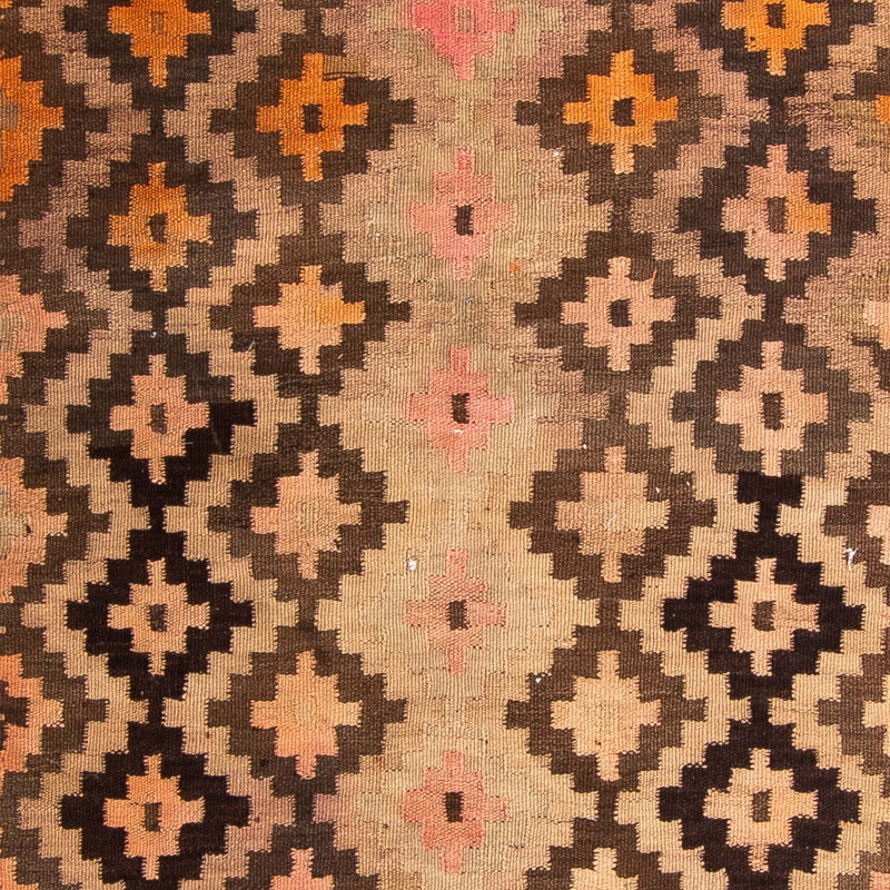 Runner Kelim Rug - Old - 350 x 120 cm - multicolored