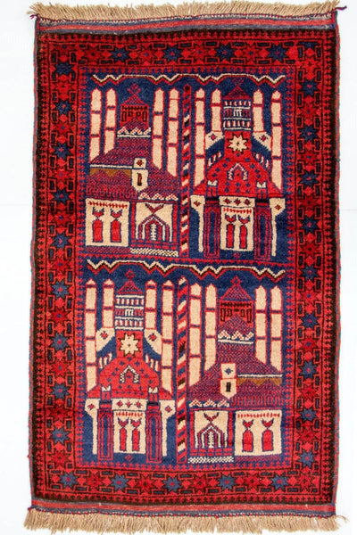 Belutsch Rug 87x145cm - Oriental Rug