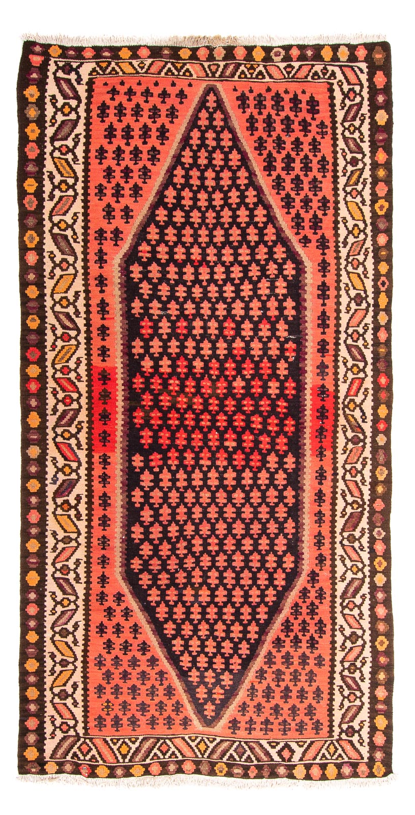 Kelim Rug - Old - 270 x 145 cm - multicolored