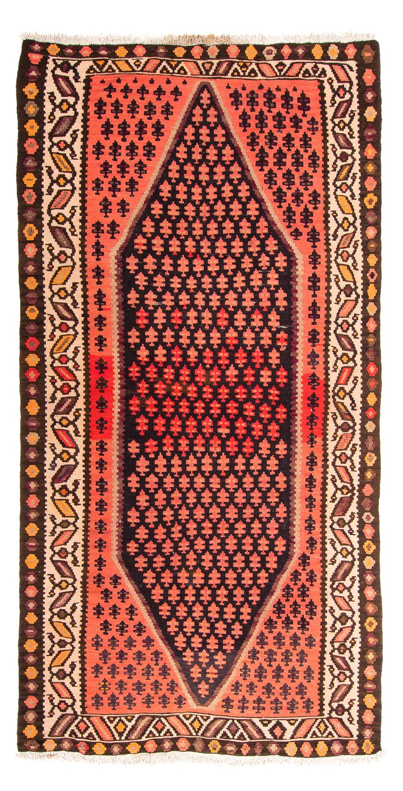 Kelim Rug - Old - 270 x 145 cm - multicolored
