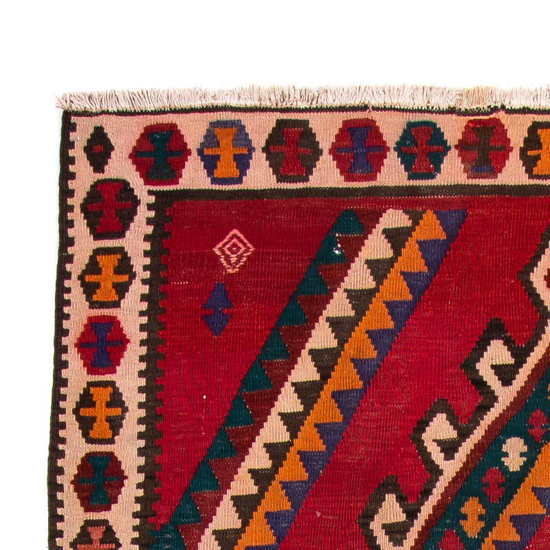 Runner Kelim Rug - Old - 323 x 167 cm - multicolored