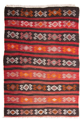 Kelim Rug - Old - 160 x 115 cm - multicolored