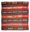 Antique Kilim Rug 115x135cm - Rectangle / Multicolored / 115 x 135 cm Rectangle