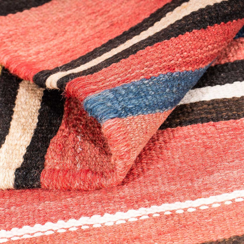 Kelim Rug - Old square  - 130 x 130 cm - multicolored