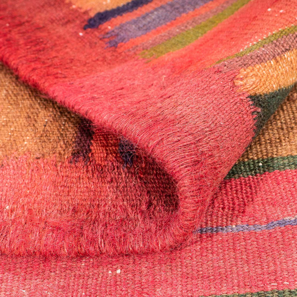 Kelim Rug - Old - 235 x 155 cm - multicolored