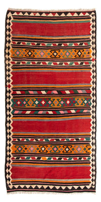 Runner Kelim Rug - Old - 270 x 145 cm - multicolored