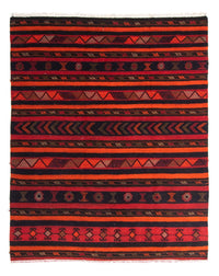 Kelim Rug - Old - 200 x 170 cm - multicolored