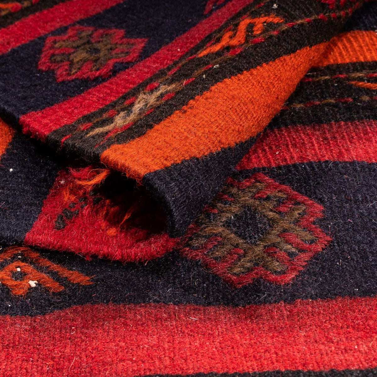 Kelim Rug - Old - 200 x 170 cm - multicolored