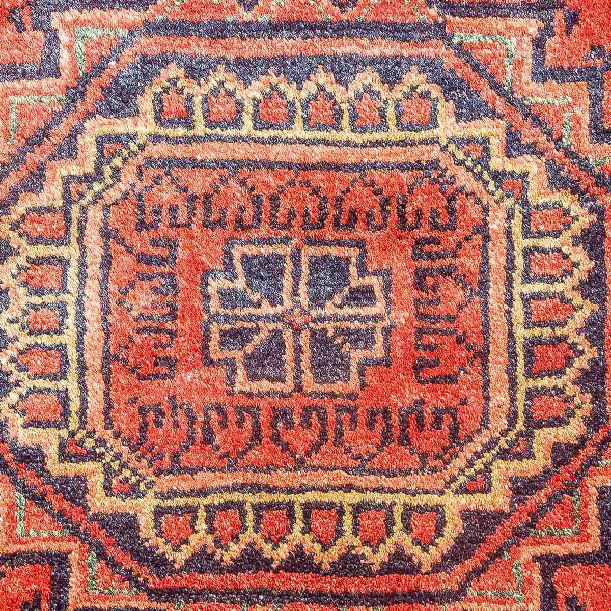 Afghan Rug - Kunduz - 275 x 216 cm - red