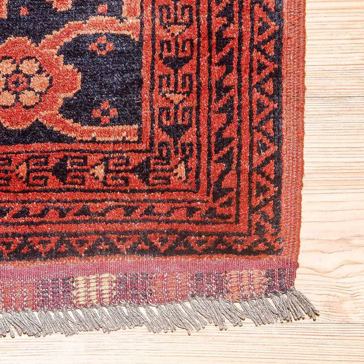 Afghan Rug - Kunduz - 275 x 216 cm - red