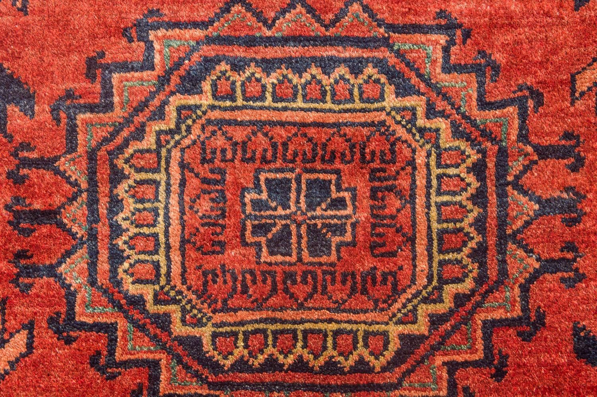 Afghan Rug - Kunduz - 275 x 216 cm - red