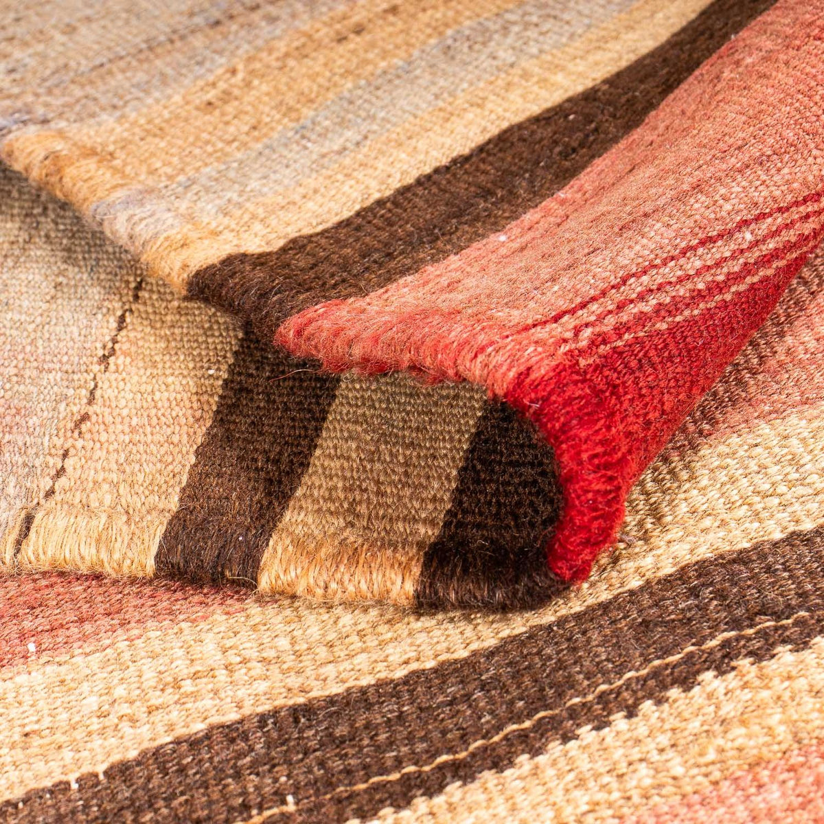 Kelim Rug - Old square  - 160 x 160 cm - multicolored