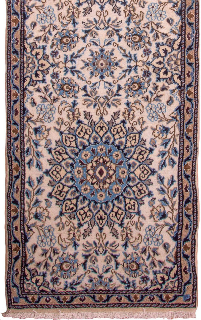 Runner Perser Rug - Nain - Royal - 295 x 81 cm - beige