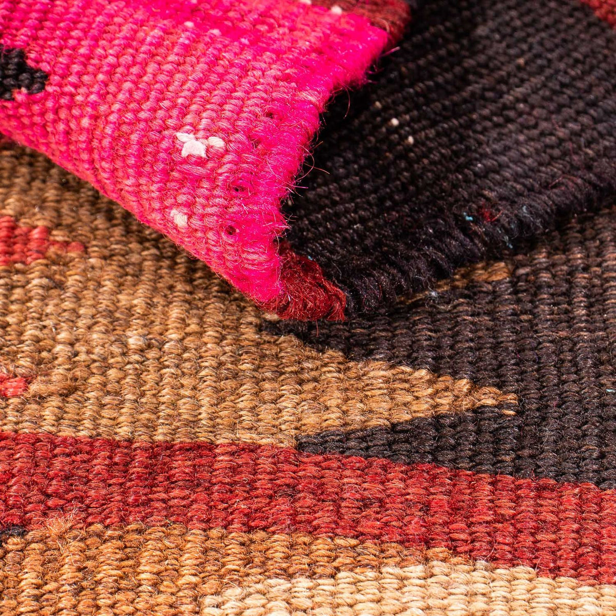 Kelim Rug - Old - 114 x 90 cm - multicolored