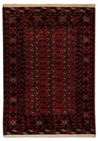 Afghan Rug - Bukhara - 164 x 120 cm - red