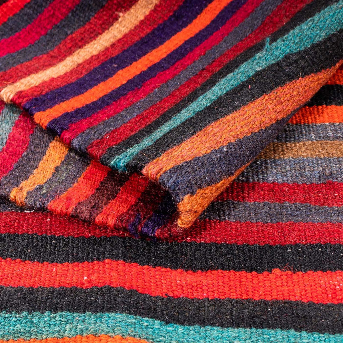 Kelim Rug - Old - 195 x 100 cm - multicolored