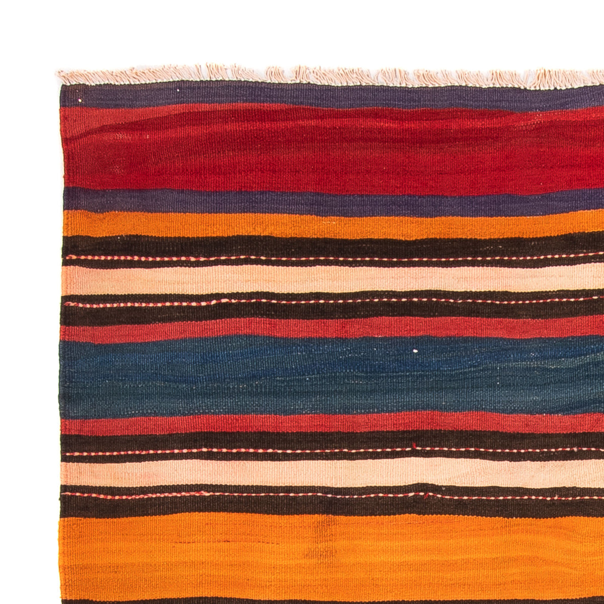 Kelim Rug - Old - 200 x 165 cm - multicolored