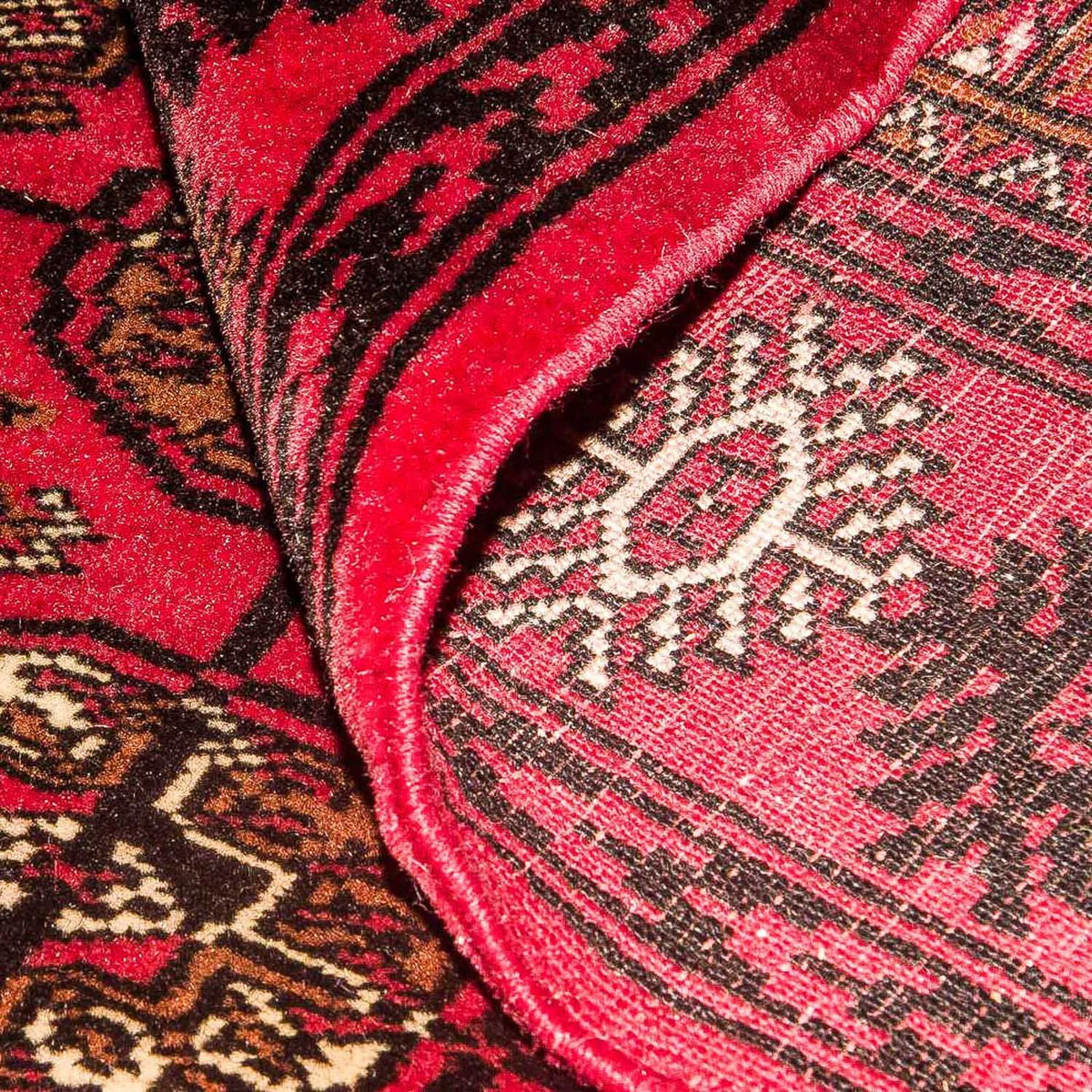 Runner Afghan Rug - Bukhara - 288 x 85 cm - red