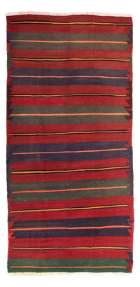 Runner Kelim Rug - Old - 325 x 135 cm - multicolored