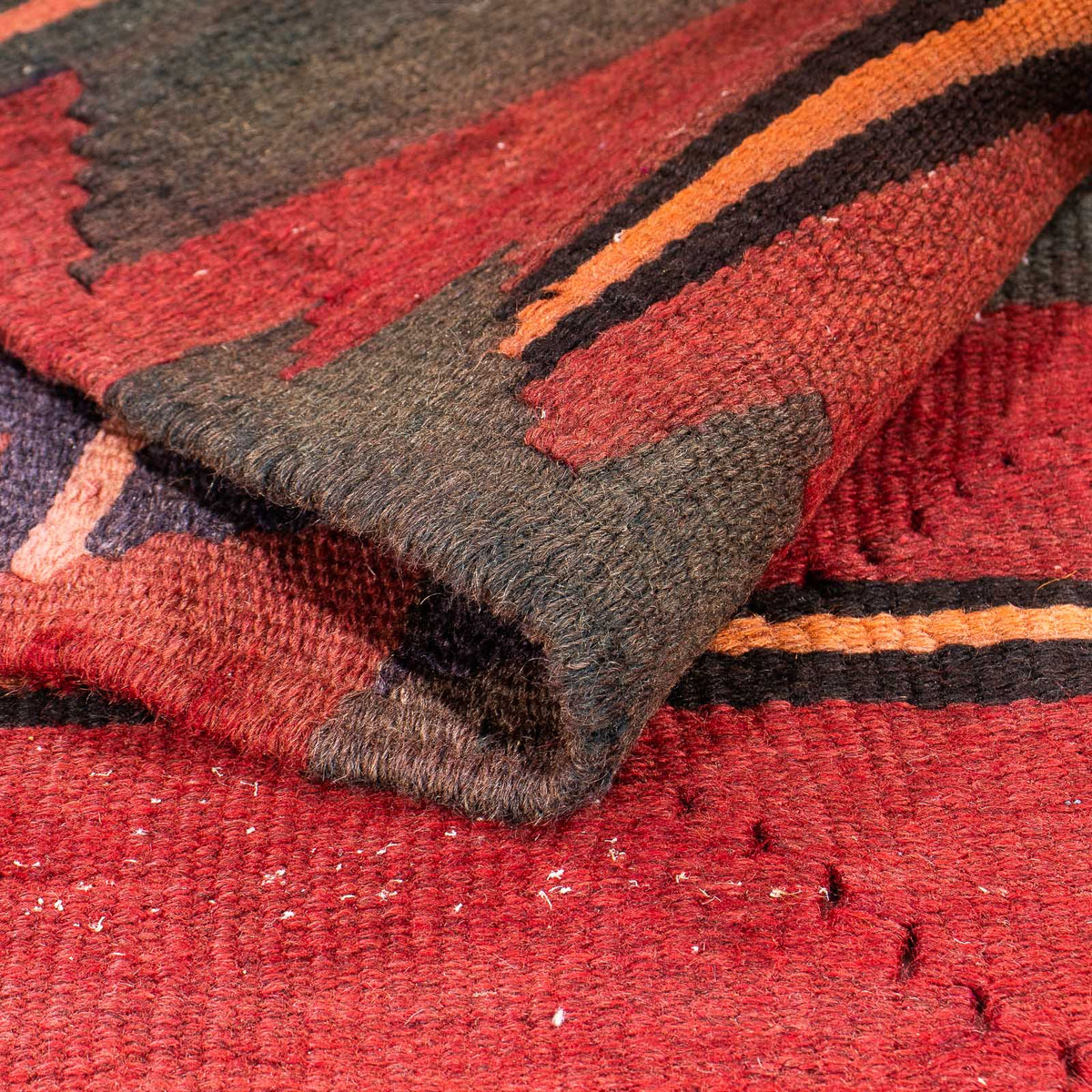 Runner Kelim Rug - Old - 325 x 135 cm - multicolored