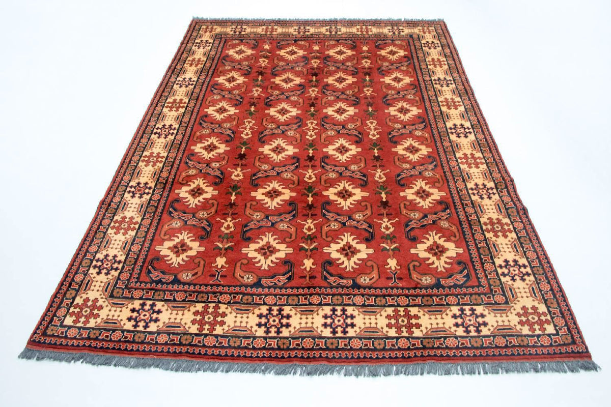 Afghan Rug - Hatschlu - 338 x 257 cm - red