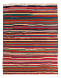 Kelim Rug - Old - 190 x 150 cm - multicolored