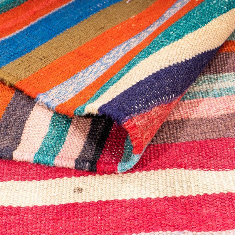 Kelim Rug - Old - 190 x 150 cm - multicolored