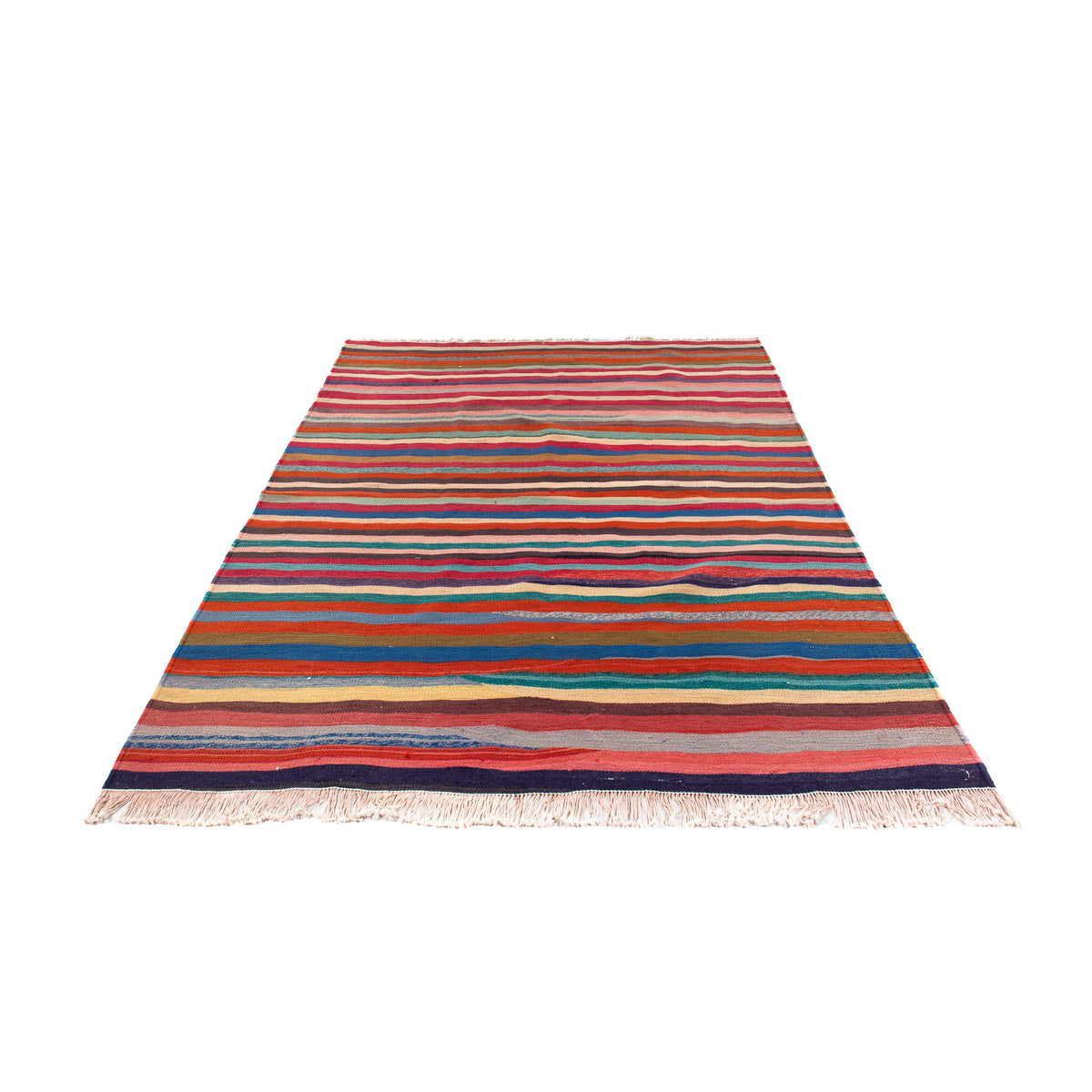 Kelim Rug - Old - 190 x 150 cm - multicolored