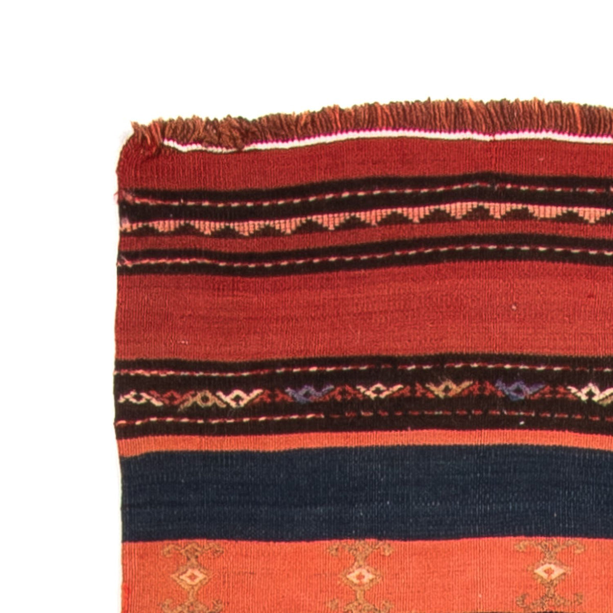 Runner Kelim Rug - Old - 280 x 85 cm - multicolored