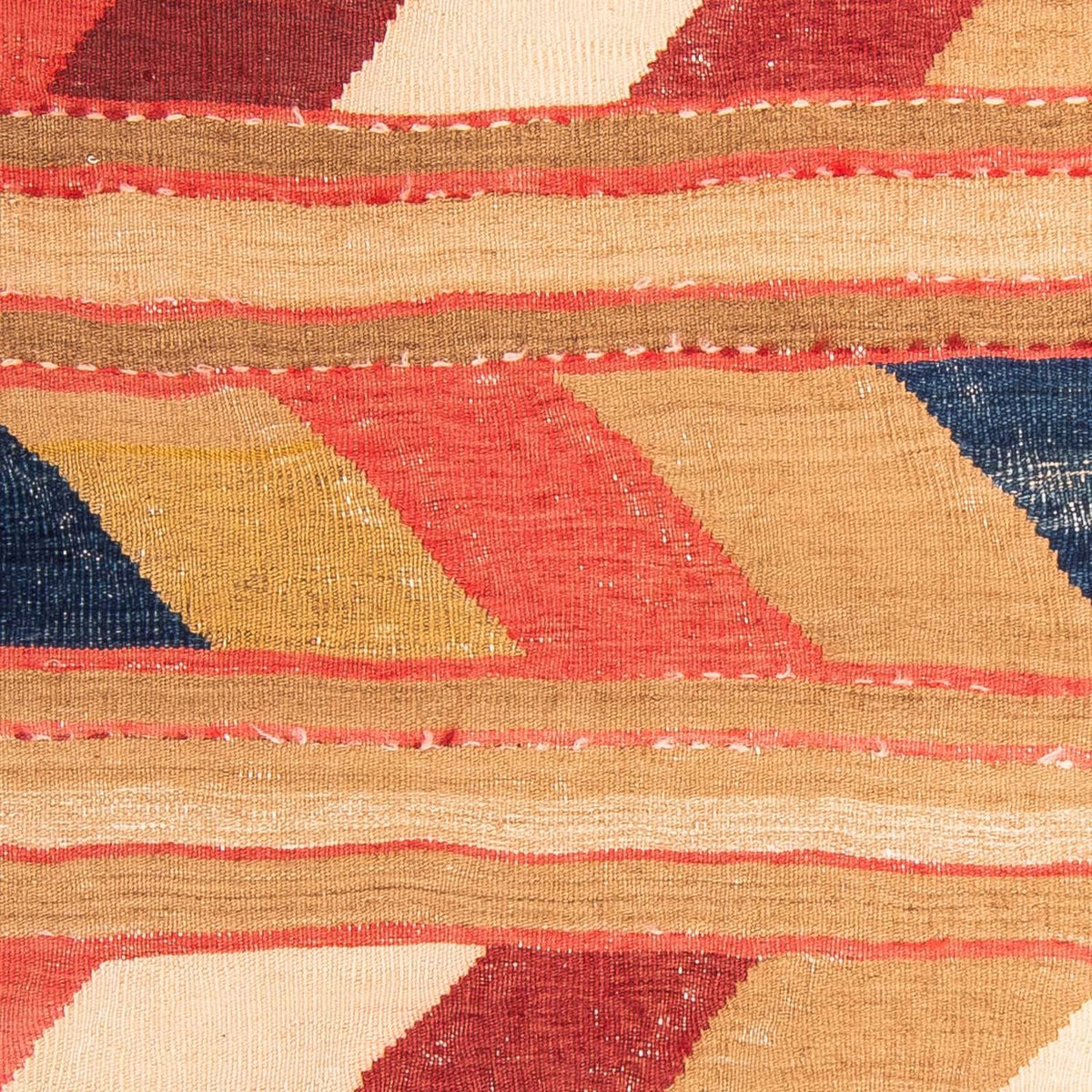 Kelim Rug - Old - 147 x 110 cm - multicolored