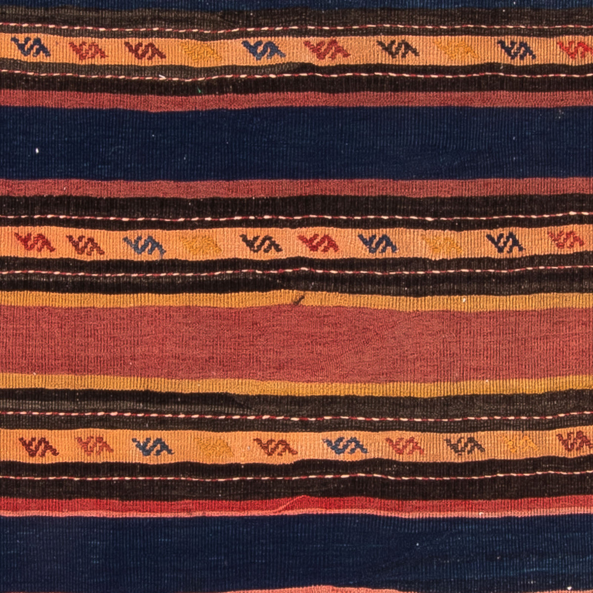 Kelim Rug - Old - 210 x 155 cm - multicolored